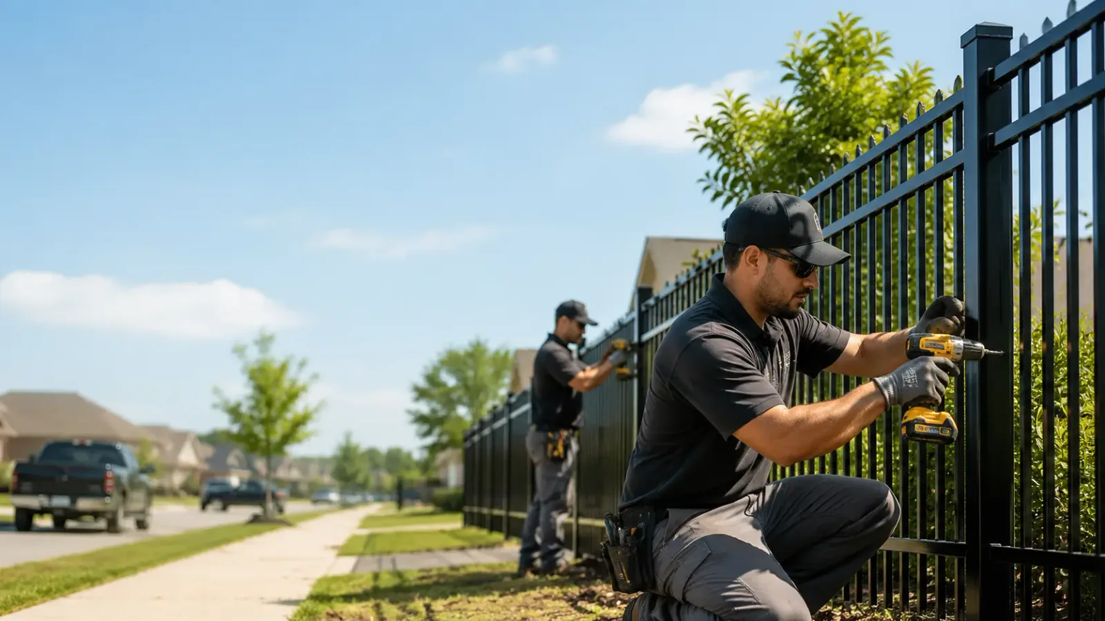 Metal Fence Installation in Francisco, IN